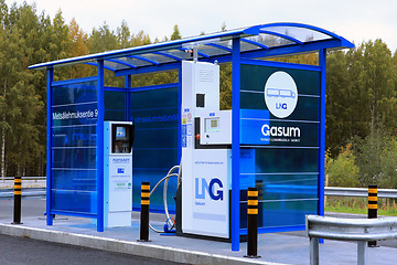 Image showing Gasum LNG Dispenser for Heavy Duty Vehicles