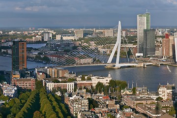 Image showing Rotterdam panoramic view