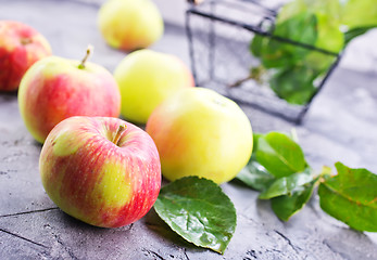 Image showing fresh apples