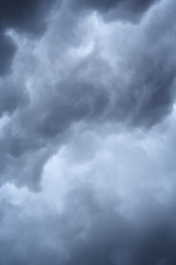 Image showing stormy clouds