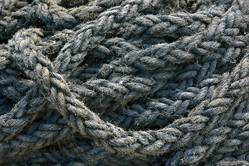 Image showing Nautical rope texture