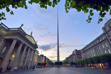 Image showing Spire famous landmark in Dublin