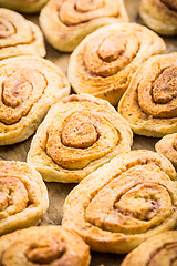 Image showing Homemade cinnamon rolls