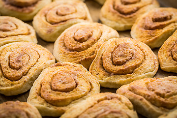 Image showing Homemade cinnamon rolls