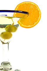 Image showing Isolated Martini Glass