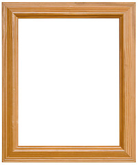 Image showing Pine Picture Frame Cutout