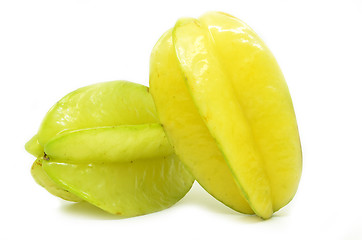 Image showing Star fruit carambola or star apple