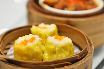 Image showing Chinese dim sum Shumai