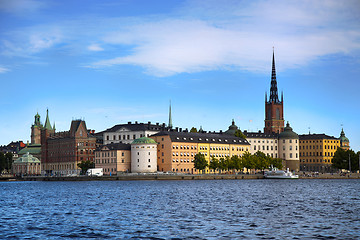 Image showing View of Gamla Stan in Stockholm, Sweden