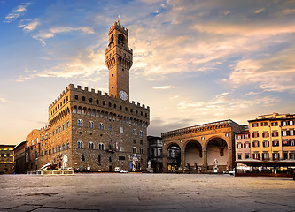 Image showing Square of Signoria in Florence