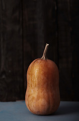 Image showing Orange pumpkin on a table