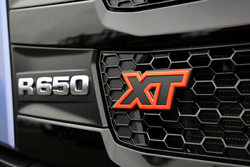 Image showing Detail of Scania R650 XT Semi Truck