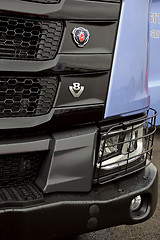 Image showing Scania R650 XT V8 Truck Front Detail