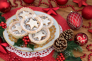 Image showing Christmas Star Mince Pies