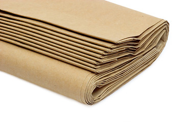 Image showing Brown paper bags