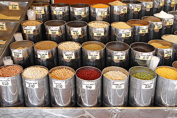 Image showing Legumes and beans