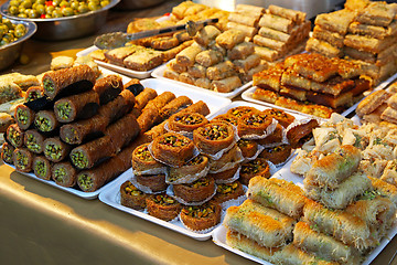 Image showing Turkish dessert