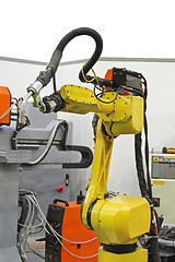 Image showing Robot welding