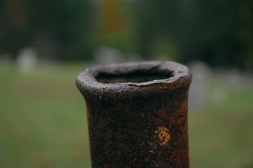 Image showing Rusted Pole