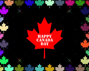 Image showing Holiday Canada Day