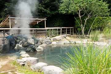 Image showing Onsen in Beppu city