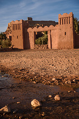 Image showing Kasbah Ait Benhaddou in the Atlas Mountains of Morocco