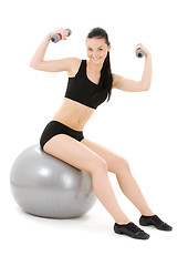 Image showing fitness instructor