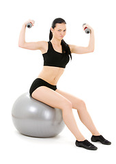 Image showing fitness instructor