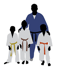 Image showing Judo team