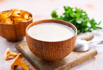 Image showing mushroom soup