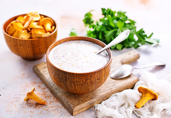 Image showing mushroom soup