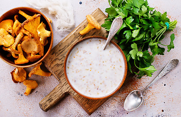 Image showing mushroom soup