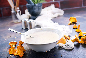 Image showing mushroom soup