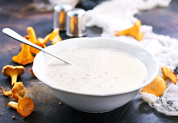 Image showing mushroom soup