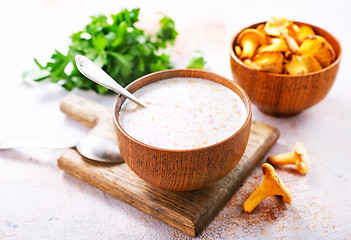 Image showing mushroom soup