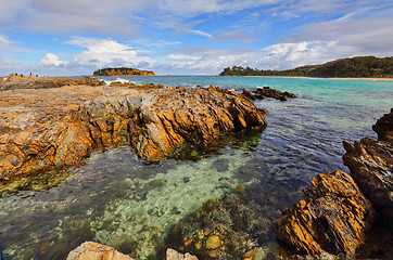 Image showing Views over to Jimmies Island Australia