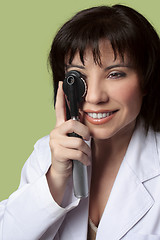 Image showing Eyesight checkup