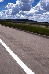 Image showing Drive by the Mountains