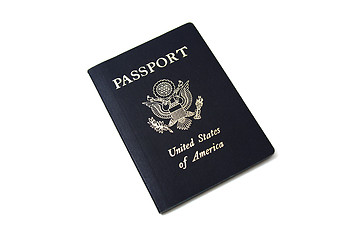 Image showing Isolated Passport