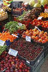 Image showing Farmers market