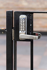 Image showing Electronic lock