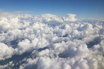 Image showing Clouds from above