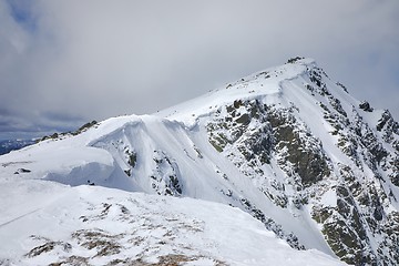 Image showing High mountain peak