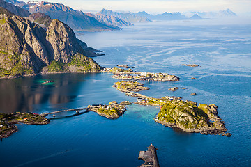 Image showing Lofoten is an archipelago in the county of Nordland, Norway.