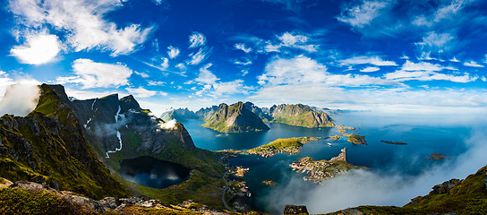 Image showing Lofoten is an archipelago in the county of Nordland, Norway.