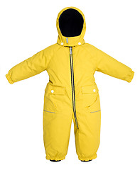 Image showing Childrens snowsuit fall