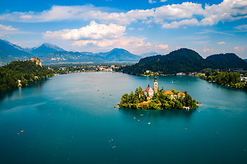 Image showing Slovenia - resort Lake Bled.