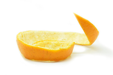 Image showing Orange skin isolate