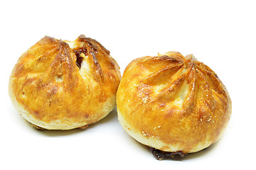 Image showing Crispy BBQ roasted chicken buns