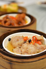 Image showing Black bean steamed pork ribs